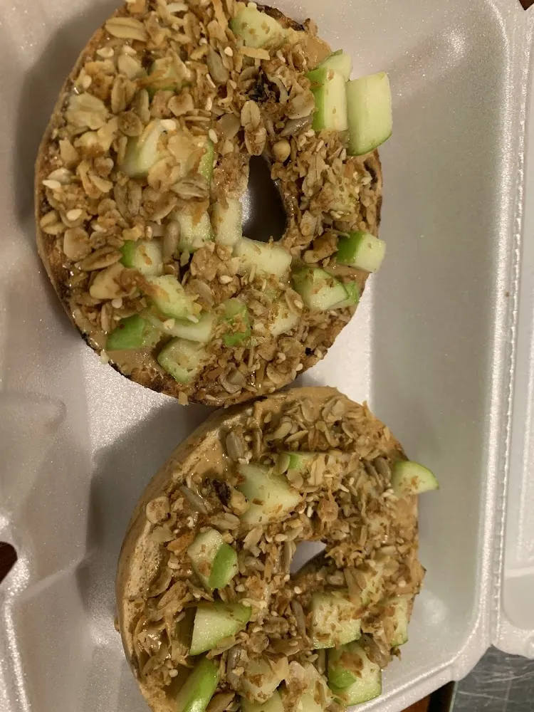 Caramel Apple Bagel